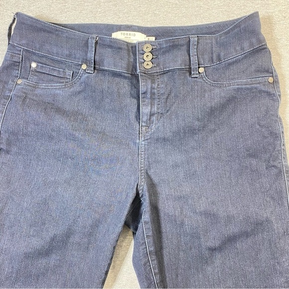 Torrid Jegging Jeans Women's Sz 20R Blue High Rise Stretch Casual Classic Denim - Picture 3 of 13